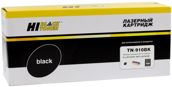 Тонер-картридж Hi-Black (HB-TN-910BK) для Brother HL-L9310CDW/ MFC L9570CDW, Black, 9K