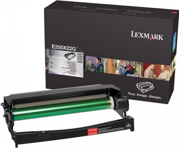 Фотобарабан Lexmark E250X22G оригинальный для Lexmark E250/ E350/ E352/ E450, black, 30000 стр.