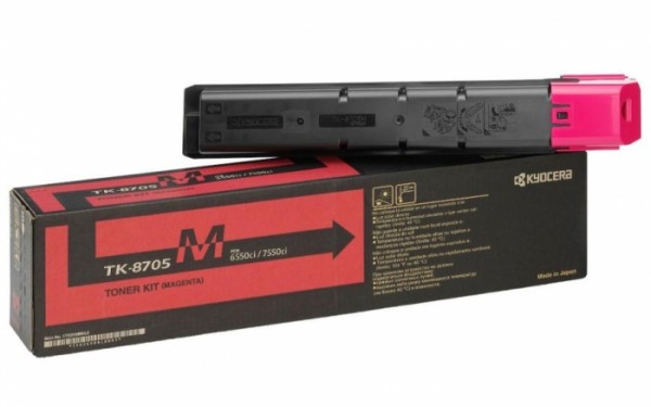 Картридж Kyocera TK-8705M (1T02K9BNL0) оригинальный для принтера Kyocera TASKalfa 6550ci/ 7550ci, magenta (30 000 стр)