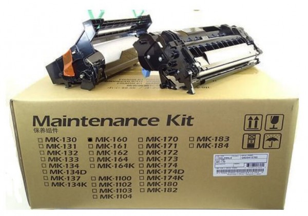 Ремкомплект Kyocera MK-160 (1702LY8NL0) оригинальный для принтера Kyocera FS-1120D / FS-1120DN 100 000 страниц