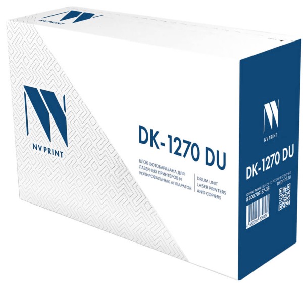 Блок фотобарабана NV Print DK-1270 (NV-DK-1270DU) Black для Kyocera ECOSYS PA4000/ MA4000, чёрный, 100000 стр.