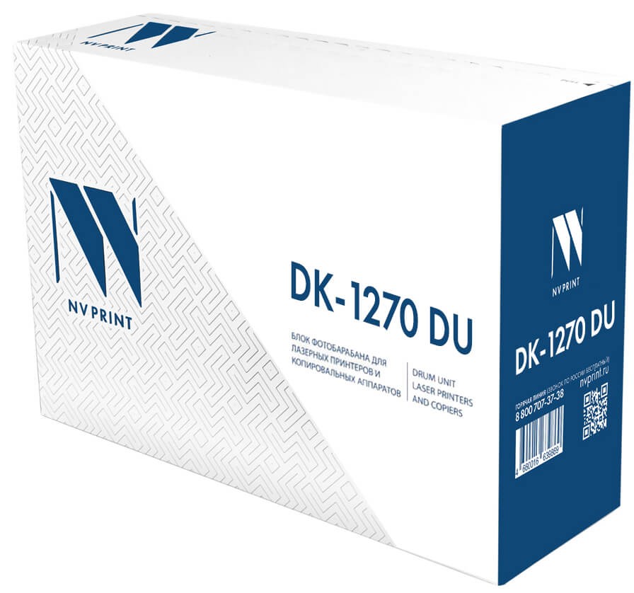 Блок фотобарабана NV Print DK-1270 (NV-DK-1270DU) Black для Kyocera ECOSYS PA4000/ MA4000, чёрный, 100000 стр.