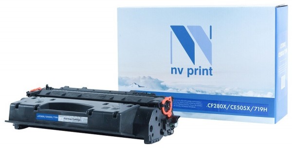 Картридж NV Print CF280X/CE505X/719H для принтеров HP LaserJet Pro MFP M425/ M401/ P2055 Canon LBP-6300dn, 6900 страниц