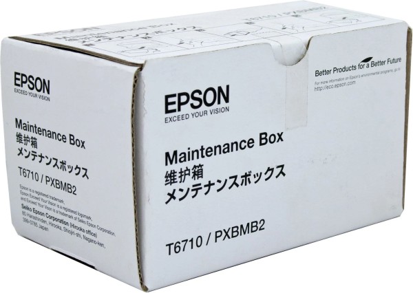 Ёмкость для отработанных чернил Epson T6710/ PXMB2 (C13T671000) Maintenance Box оригинальная для Epson WF-5110/ WF-M5190/ WP-4015/ WP-4025/ WP-4095/ WP-4515/ WP-4525/ WP-4535/ WP-4595/ WF-5620