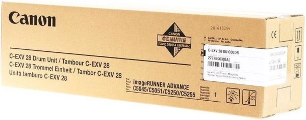 Фотобарабан оригинальный Canon C-EXV28D 2777B003 для принтера Canon iR ADV C5250/ C5250i/ C5255/ C5255i, цветной (85 000 стр.)