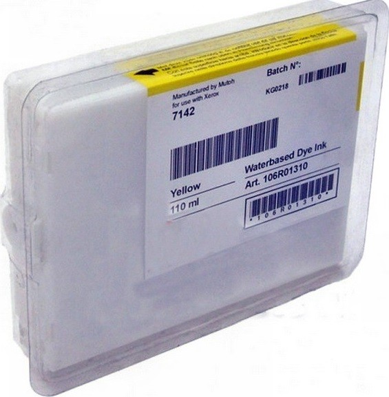 Картридж Xerox 106R01310 Dye оригинальный для Xerox 7142, yellow, (110 мл)