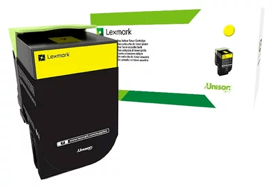 Картридж Lexmark 80C8HYE оригинальный для Lexmark CX310/ CX410/ CX510, yellow, увеличенный, 3000 стр.