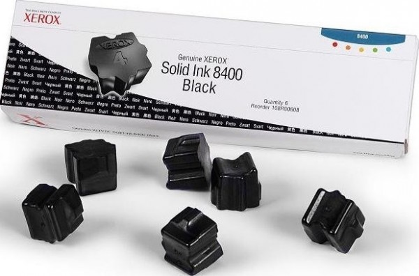 Картридж Xerox 108R00608 для Xerox Phaser 8400 black оригинальный увеличенный (6800 страниц)