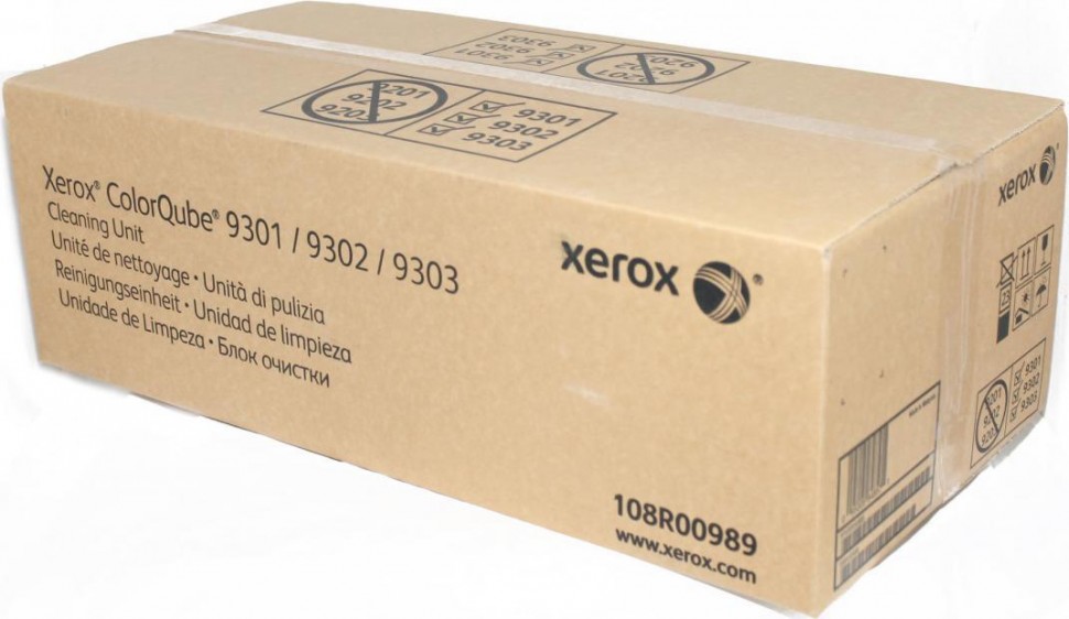 Модуль очистки Xerox 108R00989 оригинальный для Xerox ColorQube 9301/ 9302/ 9303, 300000 стр.