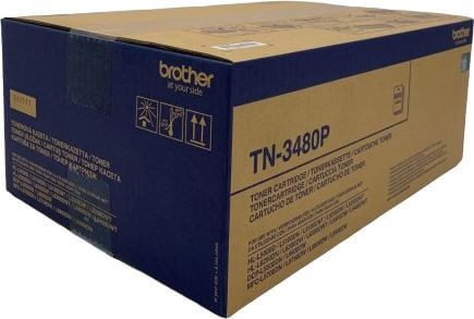 Картридж Brother TN-3480P (TN3480P) оригинальный для Brother HL-L5000D/ DN/ 5100DNT/ 5200DW/ DWT/ 6250DN/ 6300DW/ DWT/ 6400DW/ DWT/ 5500DN/ 6600DW/ 5700DN black (8 000 стр.), (коричневая коробка)