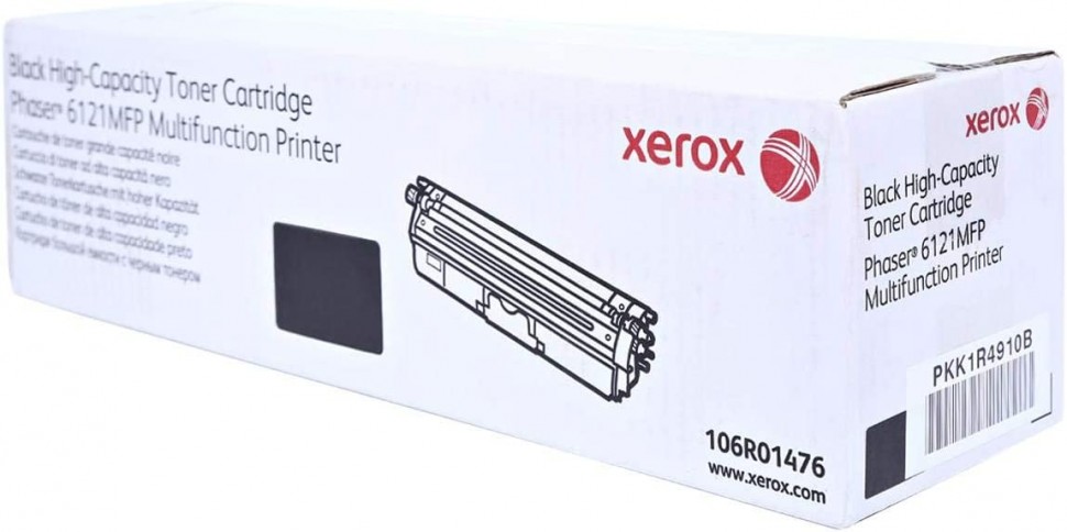 Картридж Xerox 106R01476 оригинальный для Xerox Phaser 6121, black, увеличенный, (2500 страниц)