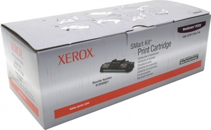Картридж Xerox 013R00621 для Xerox RX WC print-cart PE220 black оригинальный увеличенный (3000 страниц)