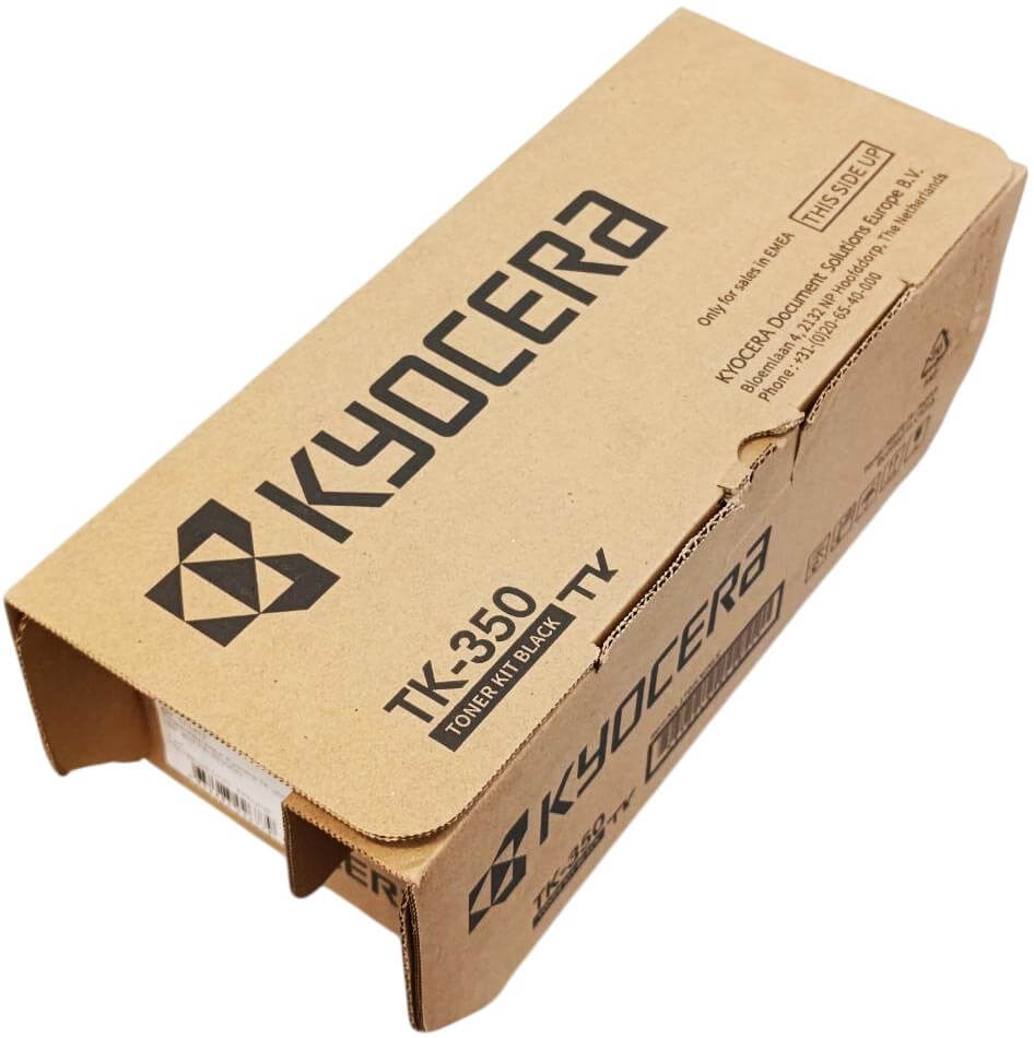 Картридж Kyocera TK-350(B) (1T02LX0NL0) оригинальный для Kyocera FS-3040MFP/ FS-3140MFP/ FS-3540MFP/ FS-3640MFP/ FS-3920DN, чёрный, 15000 страниц