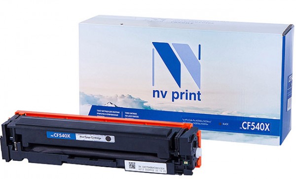 Картридж NVP совместимый NV-CF540X Black для Color LaserJet Pro M254dw/ M254nw/ MFP M280nw/ M281fdn/ M281fdw (3200k)