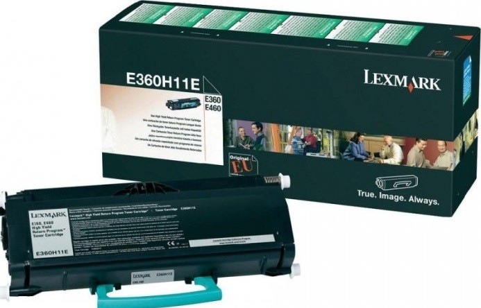 Картридж Lexmark E360H11E оригинальный для Lexmark E360/ E460/ E462, Return Program, black, увеличенный, 9000 стр.