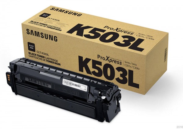 Картридж Samsung CLT-K503L (SU149A) оригинальный для принтера Samsung CLT-C3010/ 3060 чёрный, (8000 стр.)