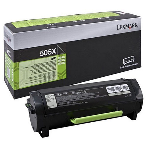Картридж Lexmark 505X 50F5X00/50F5X0E оригинальный для Lexmark MS410/ MS415/ MS510/ MS610/ MX310/ MX410/ MX510/ MX511/ MX611, Return Program, black, увеличенный, 10000 стр.