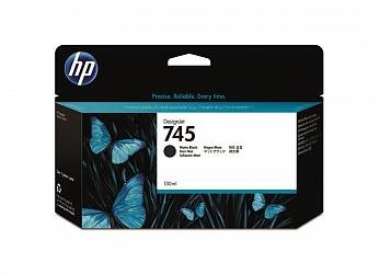 Картридж оригинальный HP 745 (F9J99A), черный матовый, 130 мл