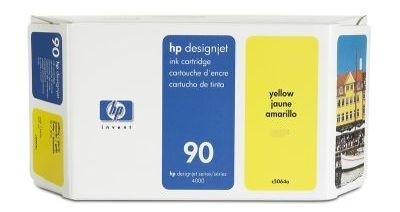 Картридж HP 90 (C5064A) оригинальный для принтера HP Designjet 4000/ 4000ps/ 4500/ 4500p , желтый, 225 мл.