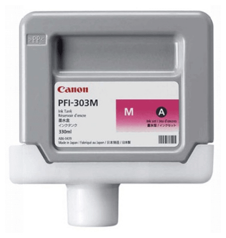 Картридж оригинальный Canon PFI-303M 2960B001 для принтера Canon IPF810/ IPF815/ IPF820/ IPF825, пурпурный, 330 мл
