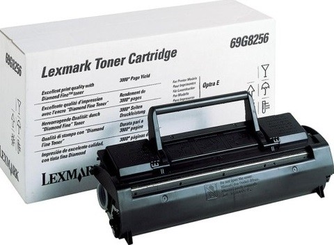 69G8256 оригинальный картридж Lexmark для принтера Lexmark OPTRA E, black, 3000 страниц