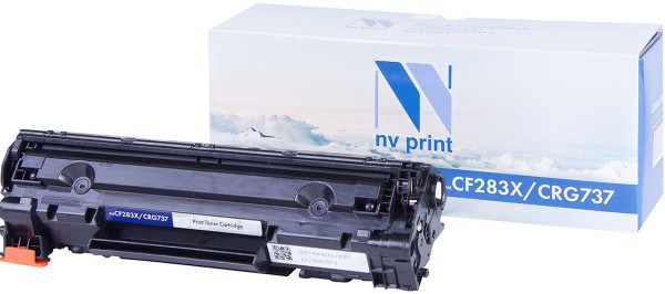 Картридж NV Print CF283X/ Canon737 для принтеров HP LaserJet Pro M201dw/ M201n/ M225dw/ M225rdn/ Canon i-SENSYS MF211/ 212/ 216/ 217/ 226/ 229 (2200k)