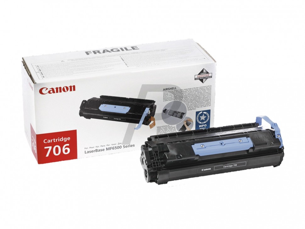 Canon 706 0264B002 оригинальный картридж для принтера Canon MF6530, MF6540PL, MF6550, MF6560PL, MF6580PL black 5000 страниц