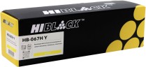 Картридж Hi-Black 067HY (HB-067H Y) Yellow для Canon i-SENSYS LBP631CW/ LBP633Cdw/ MF651Cw/ MF655Cdw/ MF657Cdw, жёлтый, увеличенный, 2350 стр.