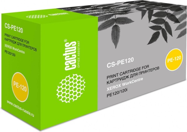 Картридж Cactus 013R00606 (CS-PE120) для Xerox Workcentre PE120/ PE120i, 5000 стр.