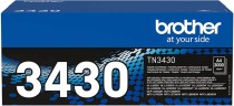 Картридж Brother TN-3430 (TN3430) оригинальный для Brother HL-L5000/ L5100/ L6250/ L6300/ L6400/ DCP-L5500/ L6600/ MFC-L5700/ L5750/ L6800/ L6900 black (3 000 стр.)