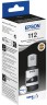 Чернила Epson C13T06C14A (112 Black) оригинальные для Epson EcoTank L11160/ L15150/ L15160/ L15180/ L6490/ L6550/ L6580, чёрный, 127мл