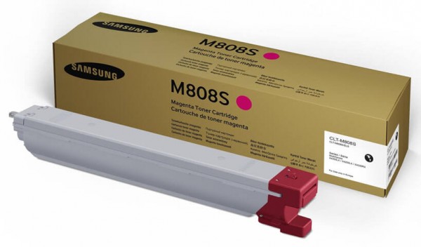 Картридж Samsung CLT-M808S оригинальный для принтера Samsung SL-X4220RX/ X4300LX/ X4250LX пурпурный, (20000 стр.)