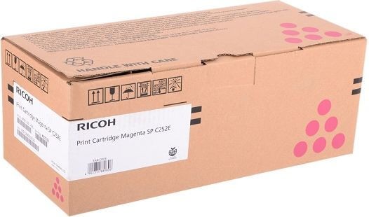 Картридж Ricoh SP C252E (407533) оригинальный для Ricoh Aficio SP C252DN/ C252SF, пурпурный, 4000 стр.