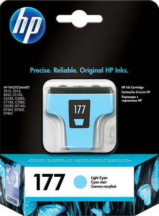 Картридж HP PS 3213/3313/8253 (C8774HE) св-голубой №177