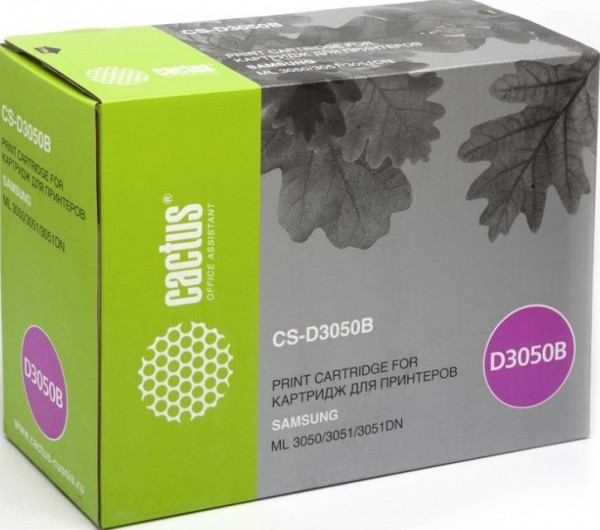 Картридж Cactus D3050B (CS-D3050B) для принтеров Samsung ML-3050/ 3051/ 3051N/ 3051ND черный 8000 страниц