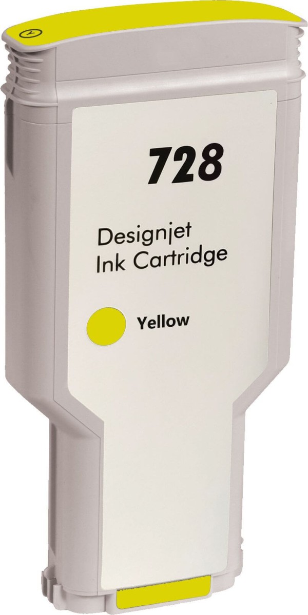 Картридж NV Print 728 (NV-F9K15A) Yellow для HP DesignJet T730/ T830, жёлтый, увеличенный, 300мл.