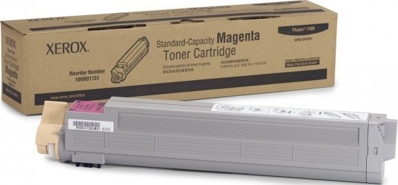 Картридж Xerox 106R01078 оригинальный для Xerox Phaser 7400, magenta, увеличенный (18000 страниц)