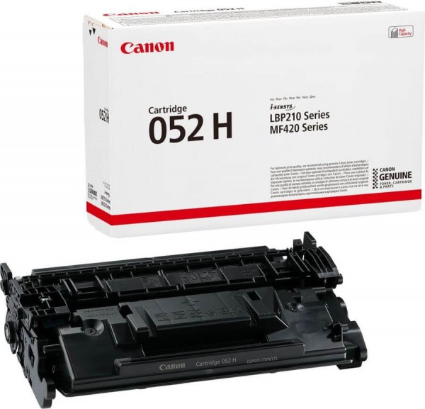Картридж Canon 052H 2200C002 оригинальный для принтера Canon i-SENSYS LBP212dw/ LBP214dw/ LBP215x/ MF421dw/ MF426dw/ MF428x/ MF429x, чёрный, 9200 страниц