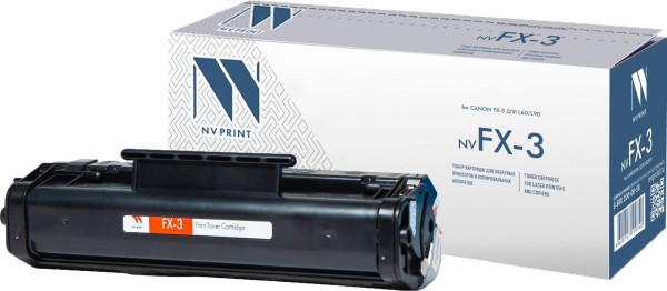 Картридж NV Print Canon FX-3 для Canon MultiPass L60/ L90 FAX - L2xx/ L3xx совместимый, 2 700 к.
