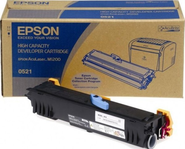 C13S050521 оригинальный картридж Epson для принтера Epson M1200 AcuLaser увеличенный