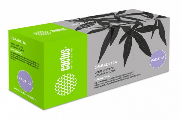 Барабан Cactus FAD412A (CS-FAD412A) для принтеров Panasonic KX-MB2000/ 2010/ 2020/ 2030 черный