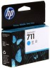 Картридж HP №711 (CZ130A) Cyan оригинальный для HP DesignJet T120/ T520, голубой, 29ml