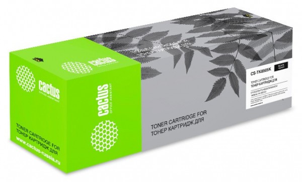 Картридж лазерный Cactus TK-8505K (CS-TK8505K) для Kyocera FS-4500CN/5550CN/TASKalfa 4551ci, черный, 30000стр.