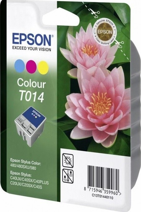 Картридж C13T01440110 T014 Epson ST COL 480/С20/40 цв