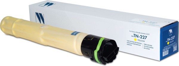 Картридж NV Print TN-227Y (NV-TN-227Y) для Konica-Minolta bizhub C257i, жёлтый, 24000 стр.
