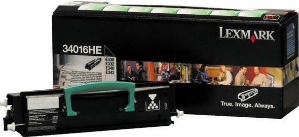 Картридж Lexmark 34016HE (12A8405) оригинальный для Lexmark E330/ E332/ E340/ E342, Return Program, black, увеличенный, 6000 стр.
