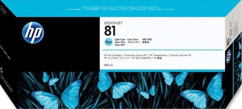 Картридж №81 для HP DJ 5000 (C4934A) светло-синий ТЕХНОЛОГИЯ ОРИГ