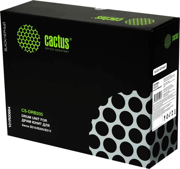 Блок фотобарабана Cactus 101R00664 (CS-DRB205) Drum Unit для Xerox B205/ B210/ B215, 10000 стр.