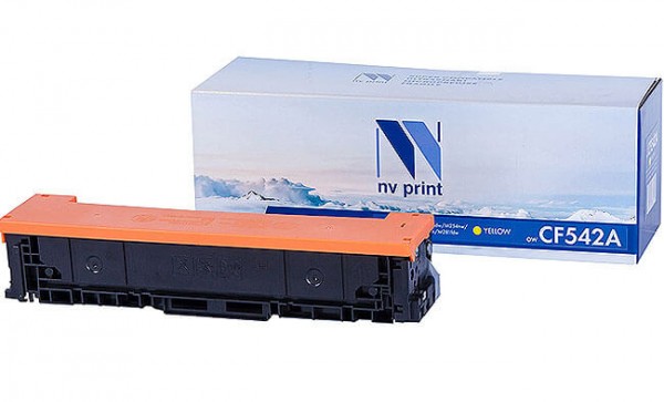 Картридж NVP совместимый NV-CF542A Yellow для Color LaserJet Pro M254dw/ M254nw, MFP M280nw/ M281fdn/ M281fdw (1300k)