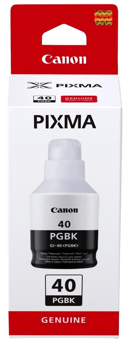 Чернила Canon GI-40 (PGBK) 3385C001 для принтеров Canon Pixma G5040/ G6040, черный, 170 мл